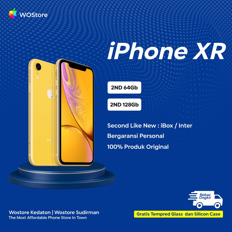 Jual iPhone XR 64gb & 128gb SECOND INTER | Shopee Indonesia