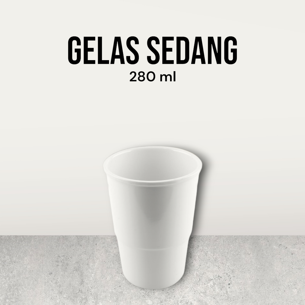 Jual Gelas Sedang 280ml Melamine Premium Original Isi 6 Pcs Shopee Indonesia 4208