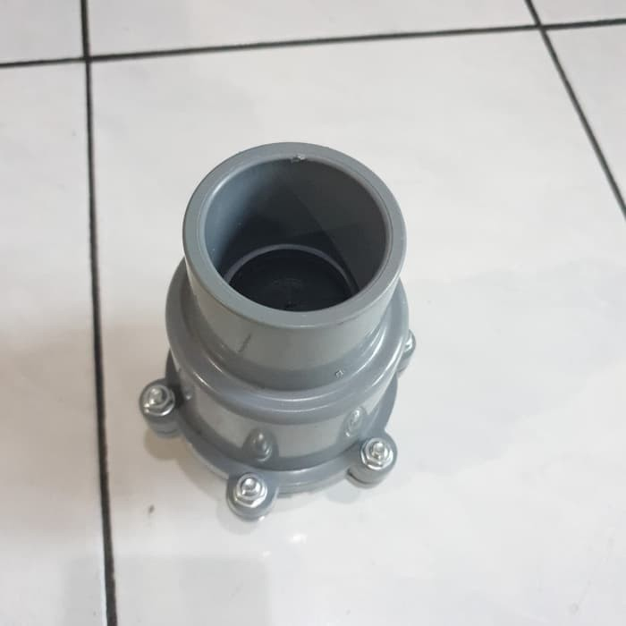 Jual Spring Check Valve Tabok KDJ PVC 1 1/4 INCH 1.25 DIM PEER TAIWAN ...
