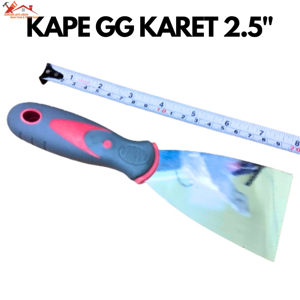 Jual Kape Gagang KARET 2.5 Inch I Skrap Scrap I Sekrap 2,5 Inci Kapi ...
