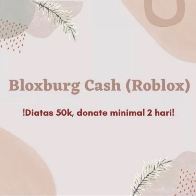 Jual bloxburg.cash.50k | Shopee Indonesia