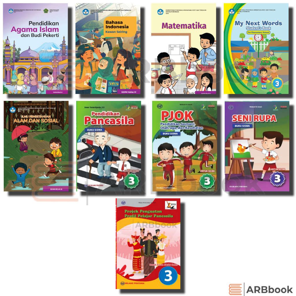 Jual Buku Paket Sd Kelas Kurikulum Merdeka Kurikulum Penggerak Shopee Indonesia