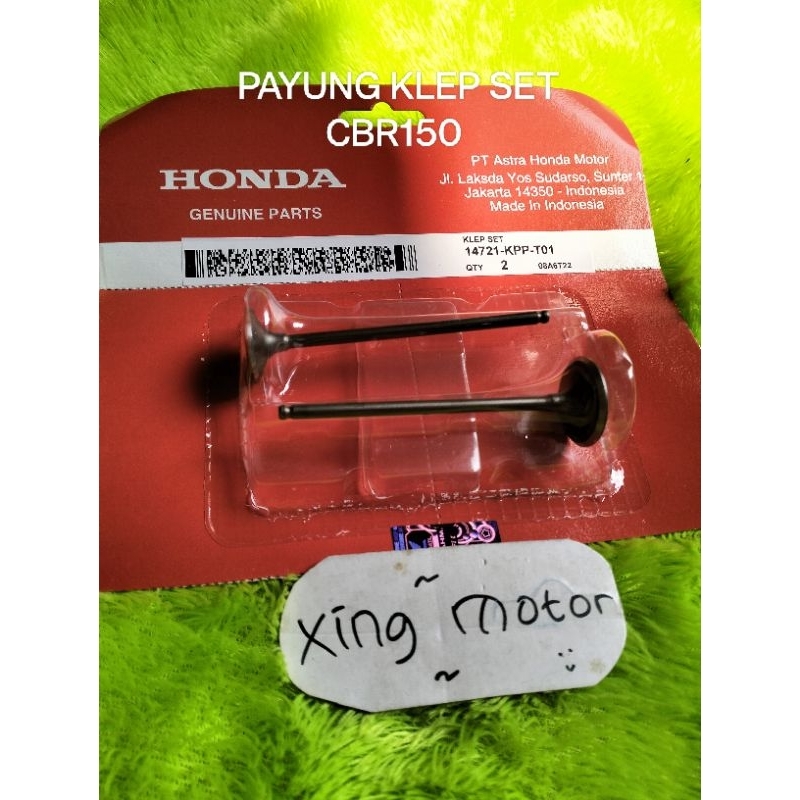 Jual Payung Klep Set Honda Cbr Kpp Shopee Indonesia