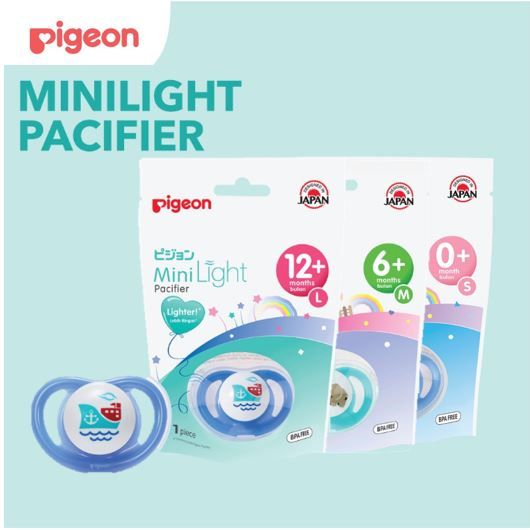 Jual Pigeon Mini Light Pacifier Soother Empeng Bayi Tersedia Varian