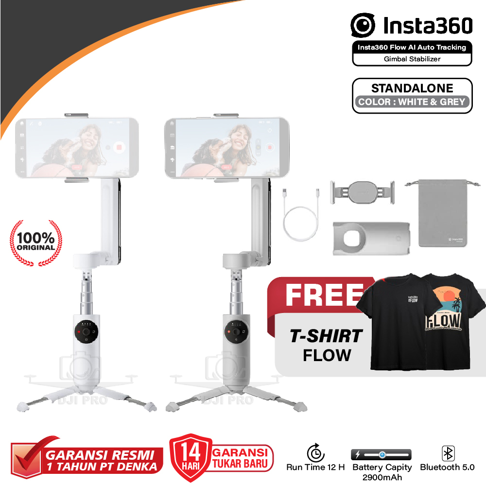 Jual Insta Flow Ai Auto Tracking Gimbal Stabilizer Insta Flow