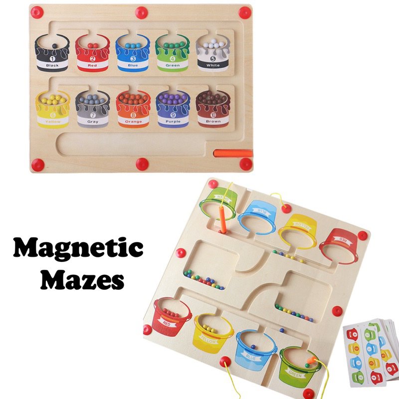 Jual mazes game learning color classification maze number