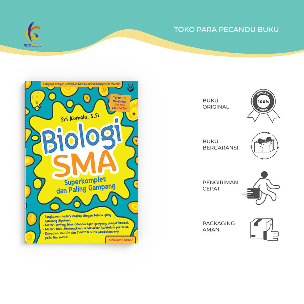 Jual Buku Biologi - Biologi SMA Superkomplet Dan Paling Gampang ...