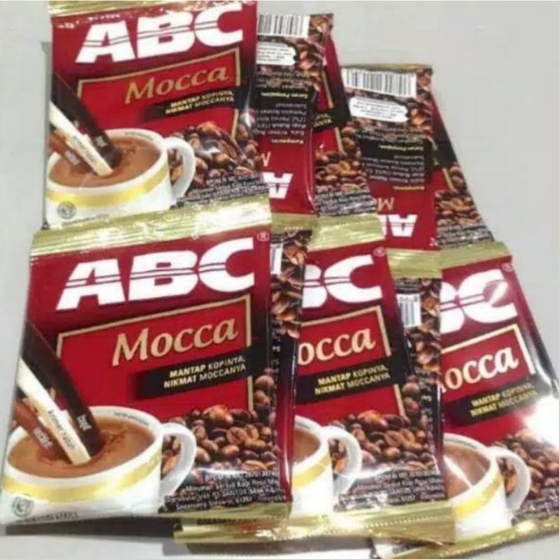 Jual ABC kopi mocca susu renceng isi 10sachet | Shopee Indonesia