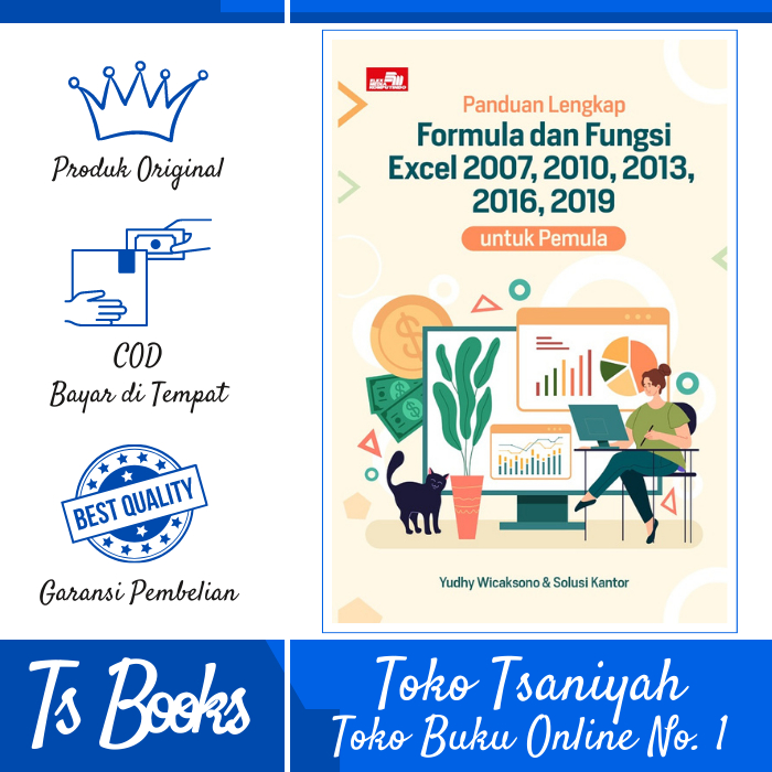 Jual Buku Komputer Panduan Lengkap Formula Dan Fungsi Excel 2007, 2010 ...