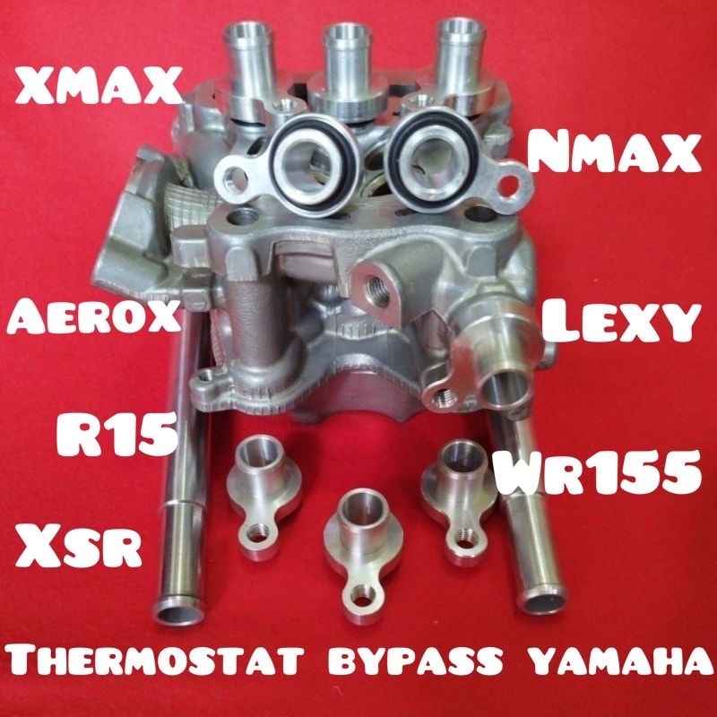 Jual Thermostat Termostat Bypass Radiator Nmax Aerox Xmax Lexy R Wr Shopee Indonesia