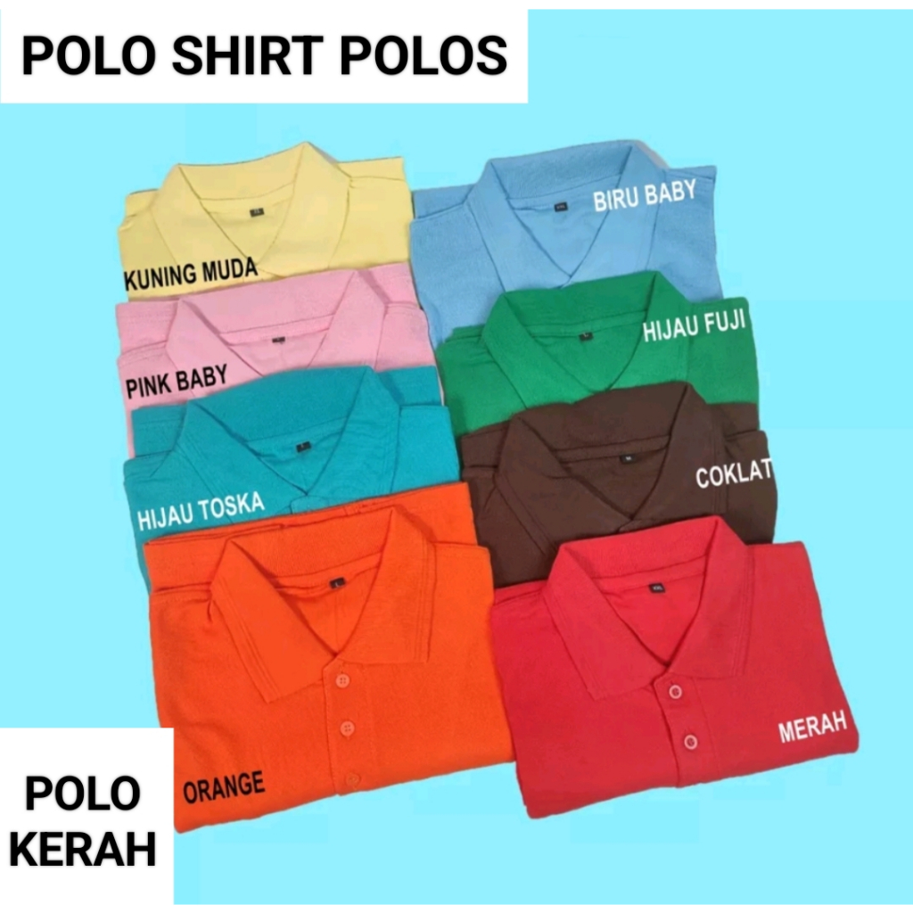 Jual Cod Kaos Polo Kerah Wanita Kaos Polos Wanita Kaos Seragam Kaos Kerja Kaos Wanita Berkerah