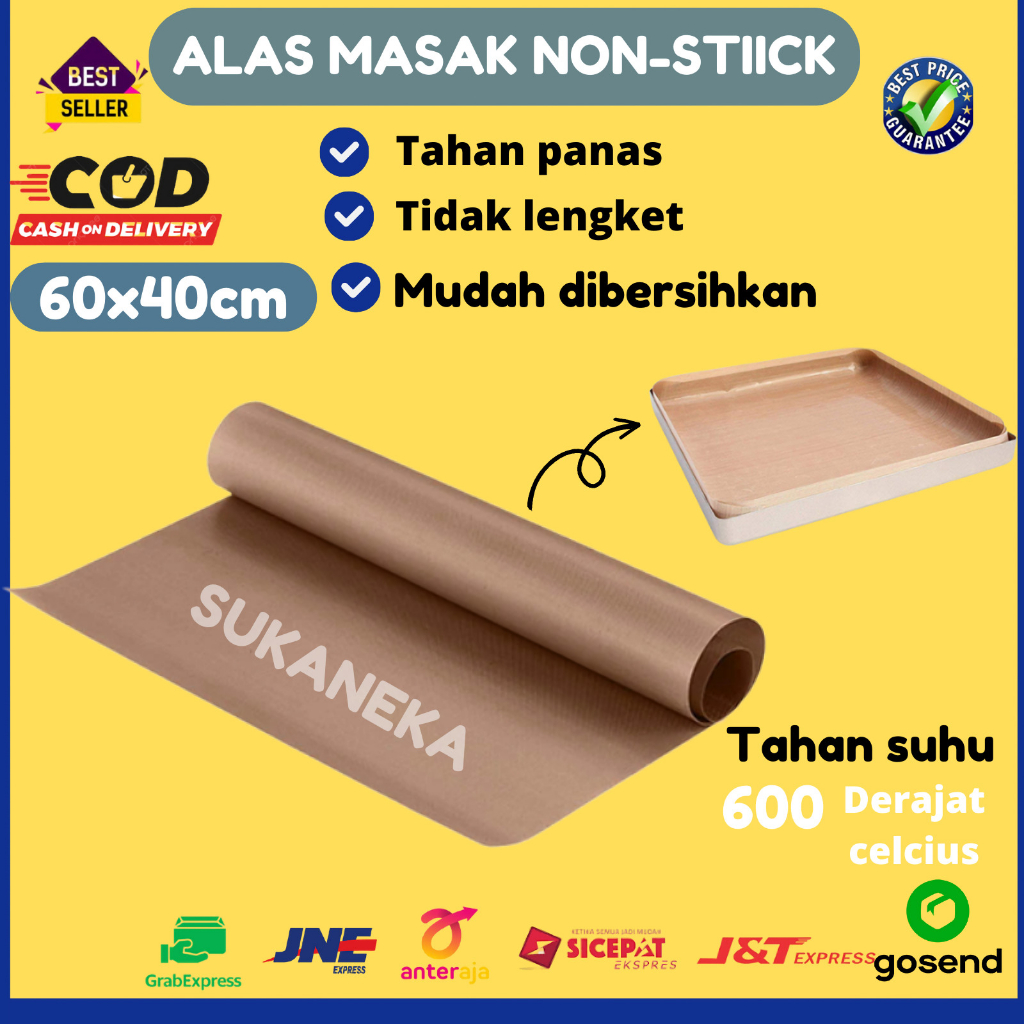 Jual Alas Masak Anti Panas NonStick Kue Roti Rousable Tatakan Oven