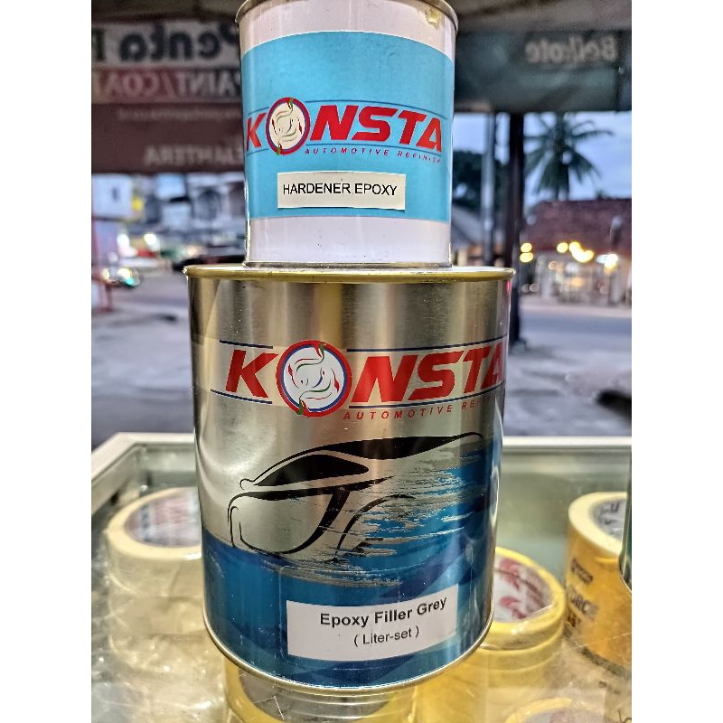 Jual Konsta Epoxy Filler Grey 1L | Shopee Indonesia