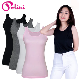 ESSEN Tanktop Tali Besar Wanita  Premium  Bahan Katun Atasan Singlet Wanita