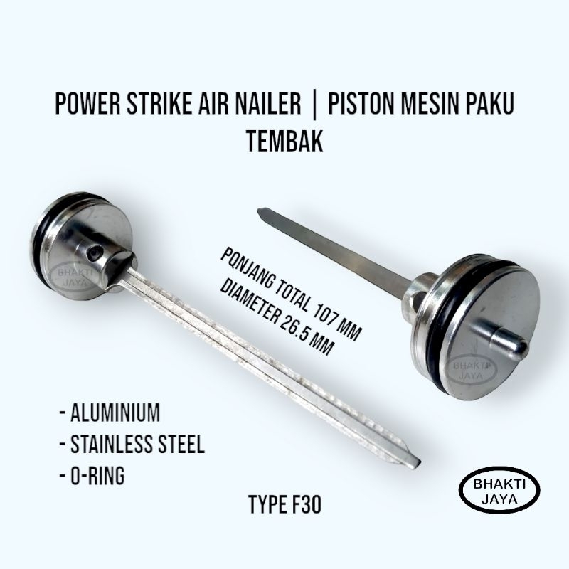 Jual Power Strike Air Nailer | Piston Mesin Paku Tembak F30 | Shopee ...