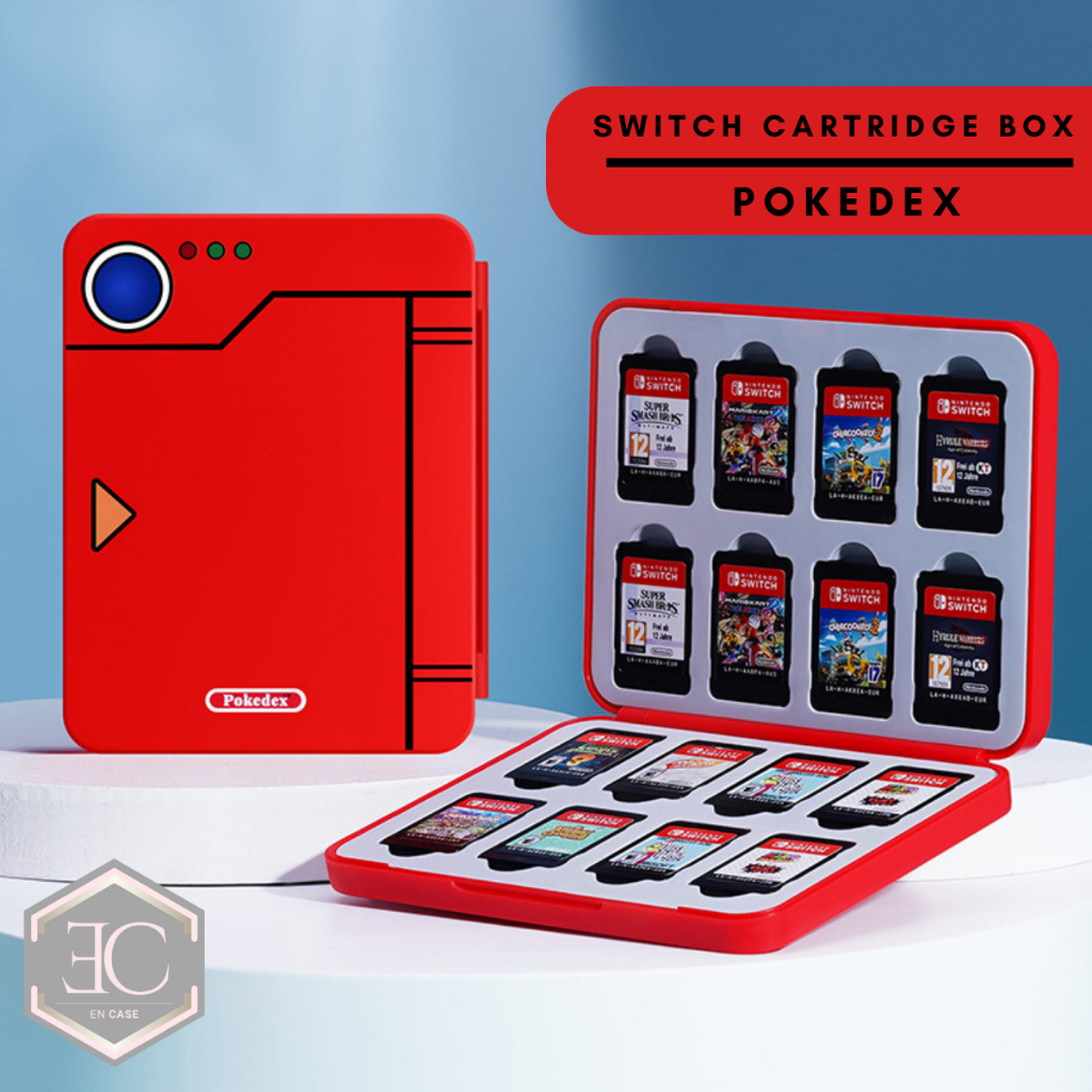 Jual Nintendo Switch Cartridge Case Gamecard Holder 16 Slot | Switch ...