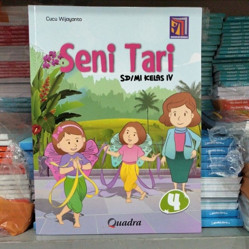 Jual seni tari kelas 4 SD penerbit Quadra kurikulum merdeka | Shopee