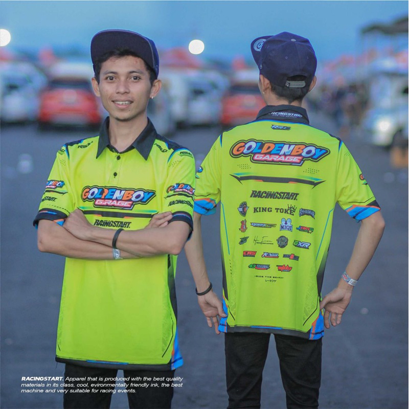 Jual NEW T-SHIRT KAOS JERSEY GOLDEN BOY X RACING START | Shopee Indonesia