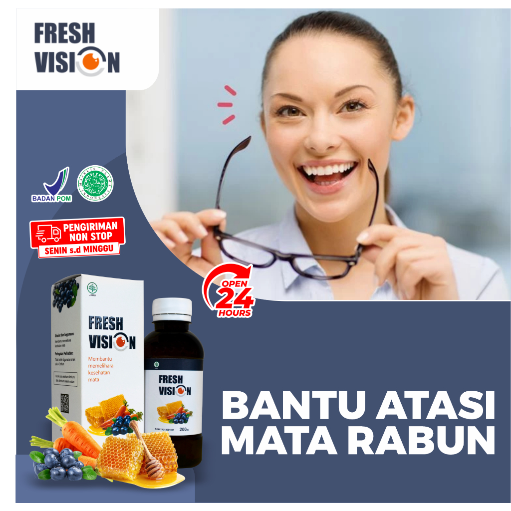 Jual Madu Fresh Vision Memenuhi Kebutuhan Nutrisi Mata Produk Dari
