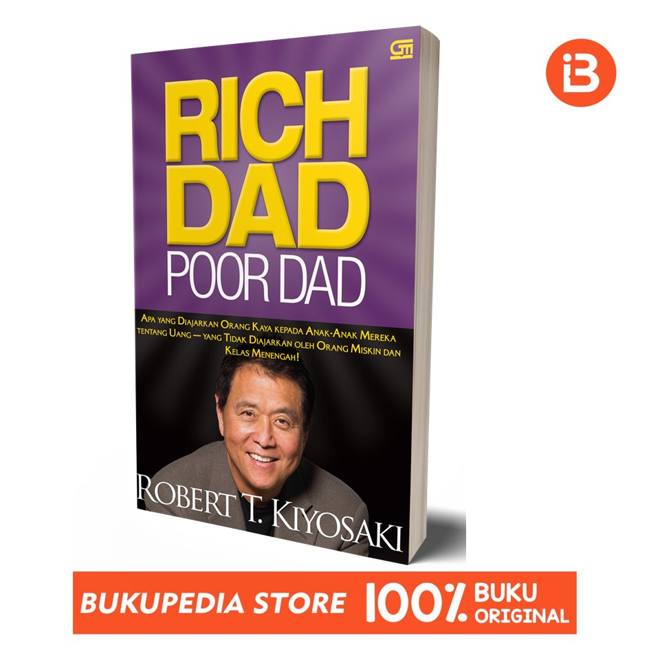 Jual Buku Financial Rich Dad Poor Dad Robert T Kiyosaki Gramedia