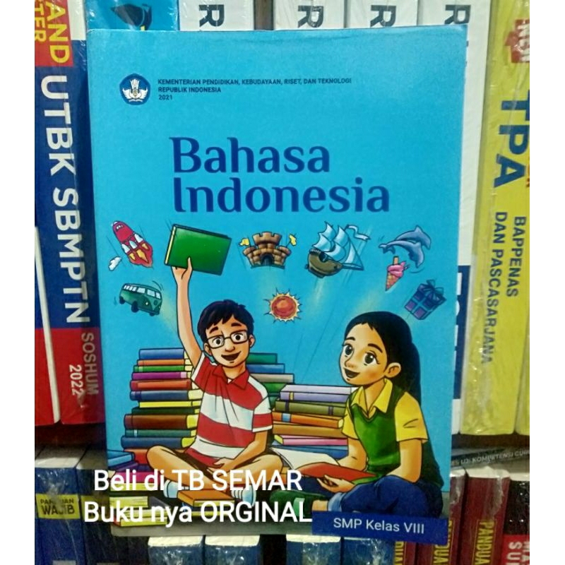 Jual BUKU BAHASA INDONESIA UNTUK SMP MTS KLS 8 KURIKULUM MERDEKA ...