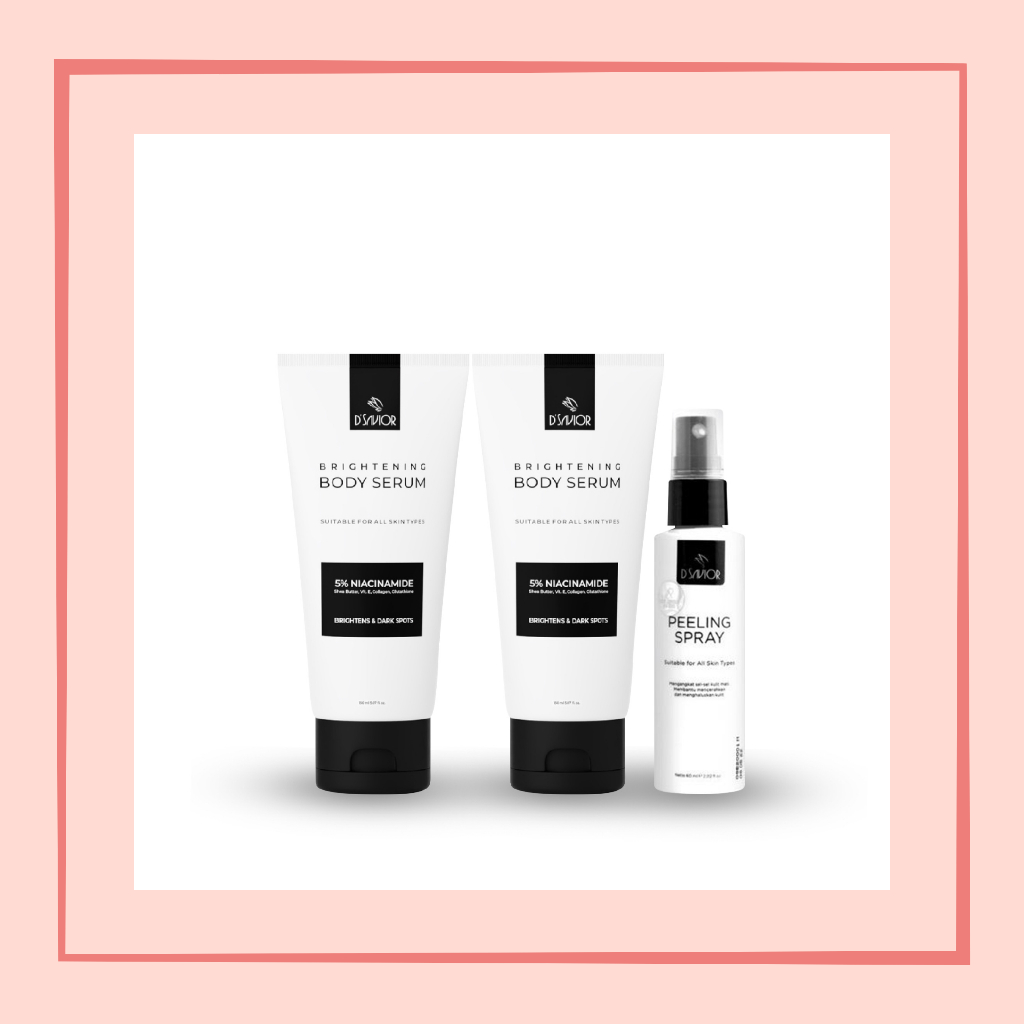 Jual D’SAVIOR Paket Bundling (2 body serum + 1 peeling) | Shopee Indonesia
