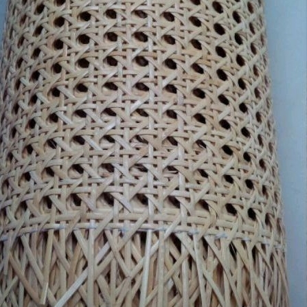 Jual Anyaman Rotan 50cm x 15m Motif Bulat Kembang Tanjung | Shopee
