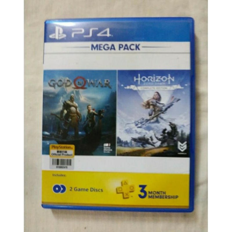 Jual BD Kaset PS4 Mega Pack God Of War & Horizon Zero Dawn | Shopee ...