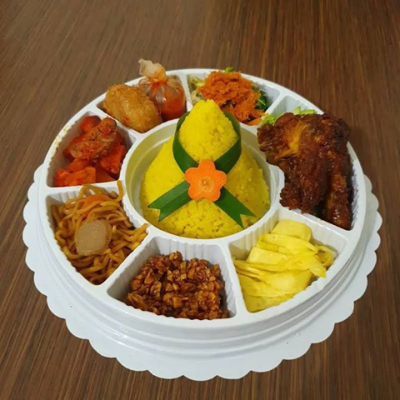 Jual Tumpeng Mini Nasi Kuning Unguhijauuduk Harga Untuk 10 Pack Tumpeng Mini Shopee Indonesia 2689