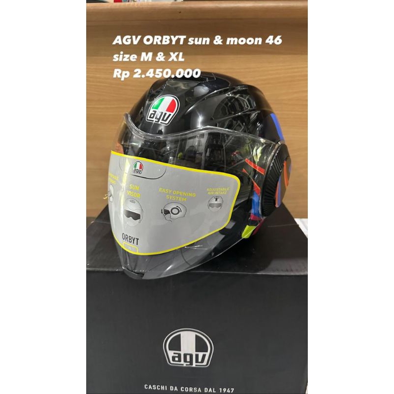 Helm agv deals half face