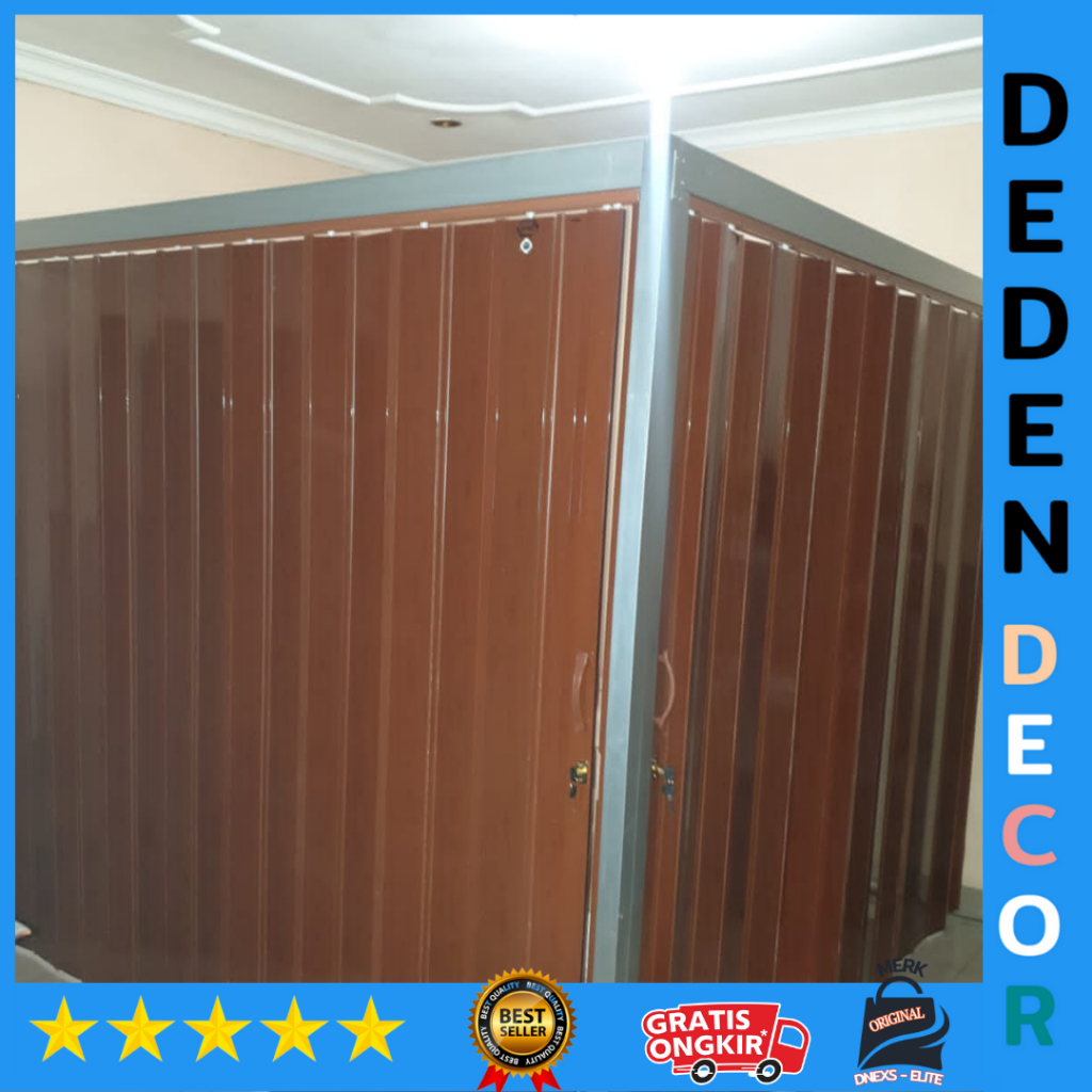 Jual Pvc Folding Door Untuk Sekat Ruang Berkualitas Hemat Ruang Untuk