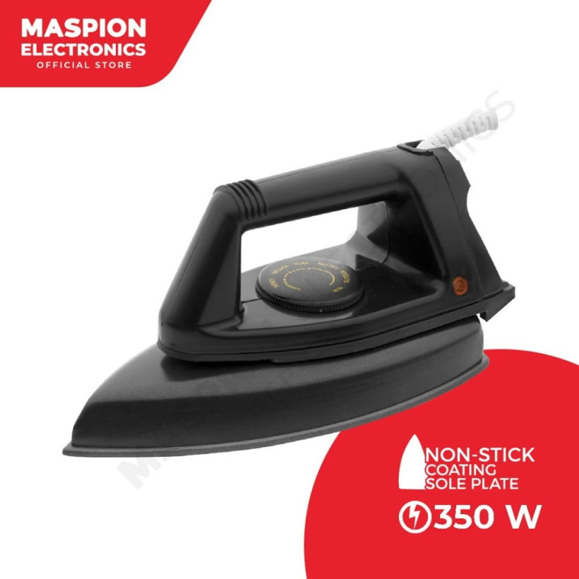 Jual MASPION Setrika Listrik EX-1000 - Hitam | Shopee Indonesia