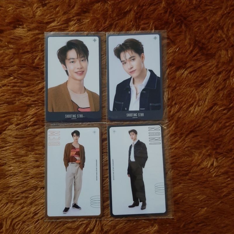 Jual shooting star concert exclusive photocard F4 thailand