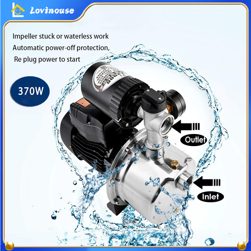 Jual Pompa Air Jet Pump Watt Stainless Steel Otomatis Pompa Air Pendorong Air Shower