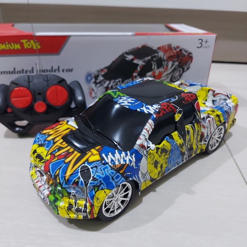 Jual MOBIL REMOTE CONTROL, RC DOUBLE CABIN CORAK ABSTRAK | Shopee Indonesia