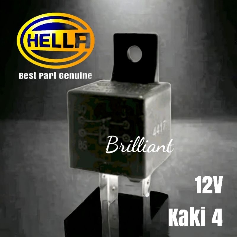 Jual Relay HELLA Original 12v kaki 4 / 12v kaki 5 87a / 24v kaki 4 Shopee Indonesia