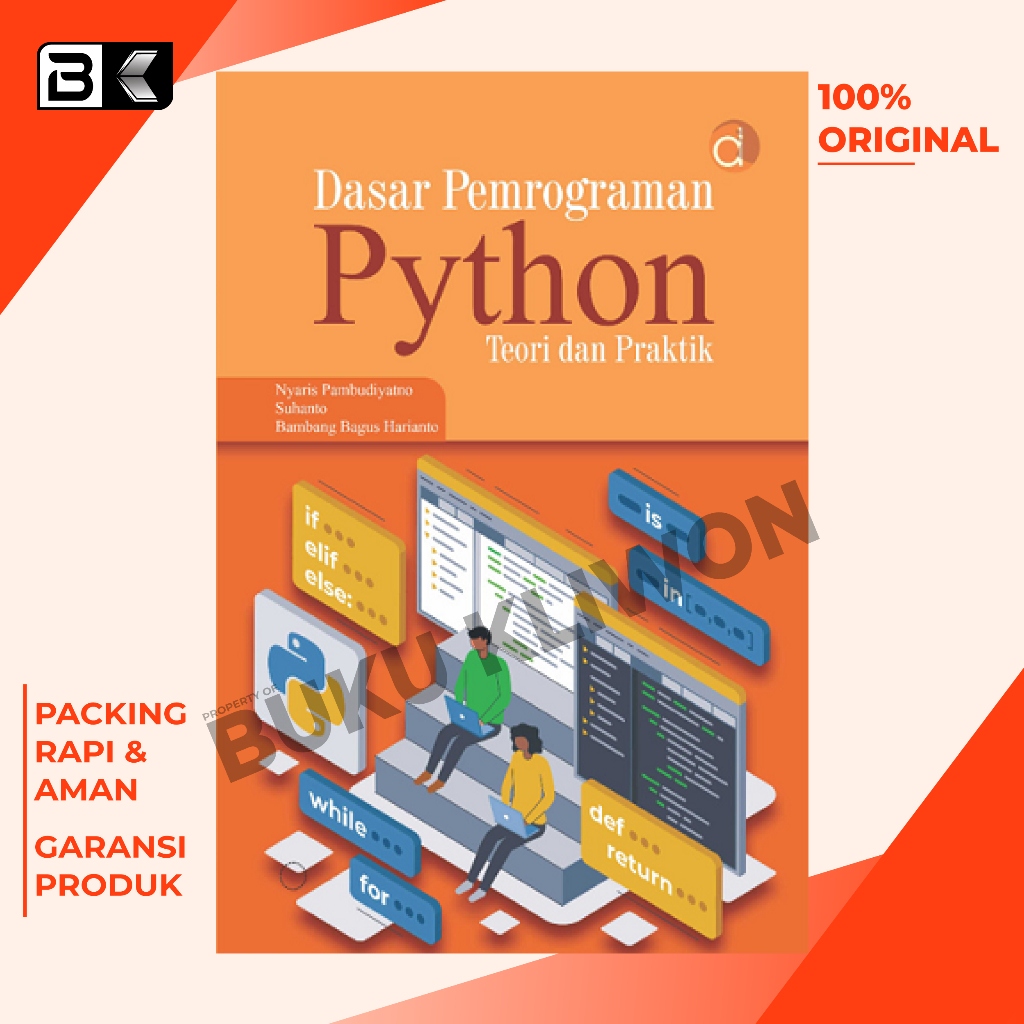 Jual Buku Dasar Pemrograman Python Teori Dan Praktik - Nyaris ...