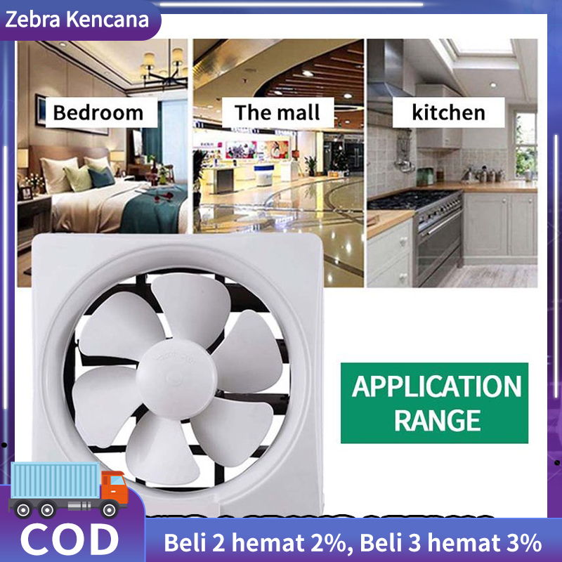 Jual Wall Exhaust/Hexos/Heksos Fan Dinding 8/6inch Exhaust Fan Plafon ...