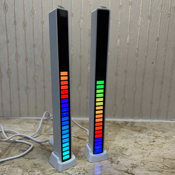Kawachi Lampu LED RGB Bar Strip Spectrum Audio Indicator Music Sound Control Lamp Music