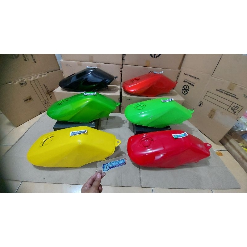 Jual TANGKI TENGKI TANK BENSIN NINJA R SS KUNING ORIGINAL KAWASAKI ...