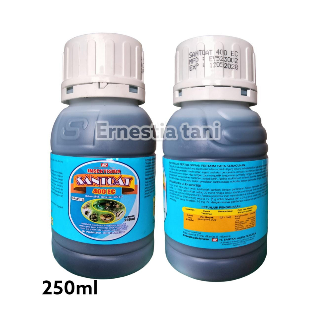 Jual SANTOAT 400EC 250ml Dimetoat 400 g/l Insektisida Pembasmi Hama ...