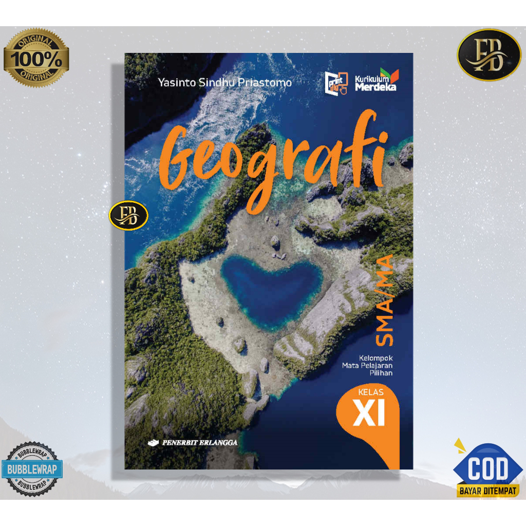 Jual [Penerbit Erlangga] Geografi Kelas 11 Kurikulum Merdeka | Shopee ...