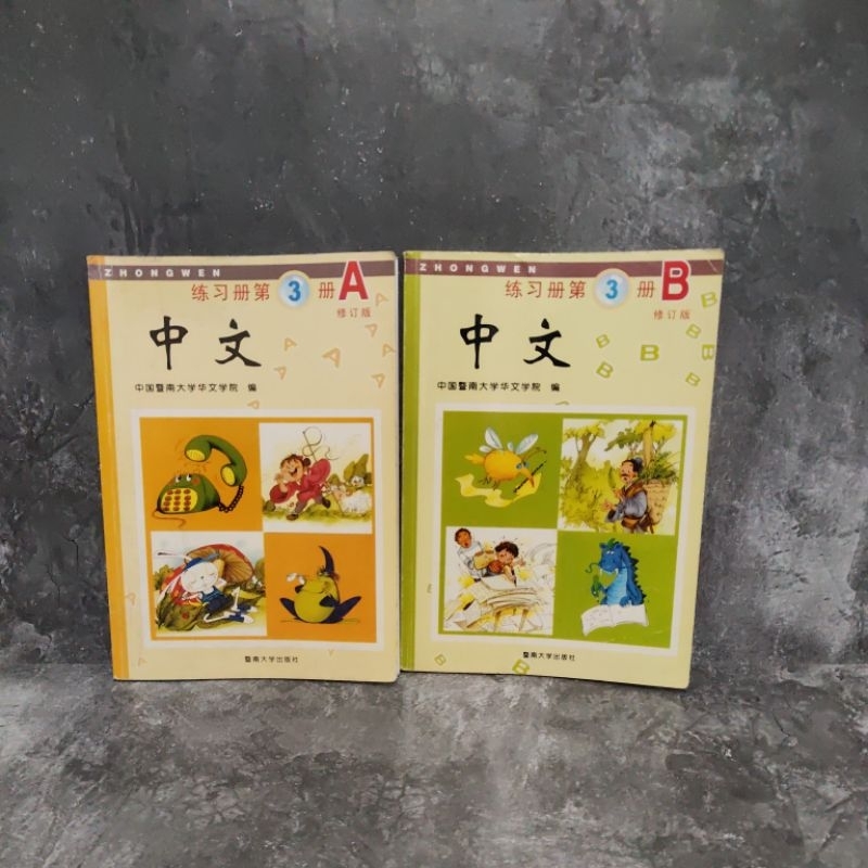 Jual Buku Bahasa Mandarin Zhong Wen 3, 3A, 3B, 4, 4A, 4B, 5A, 5B, China ...