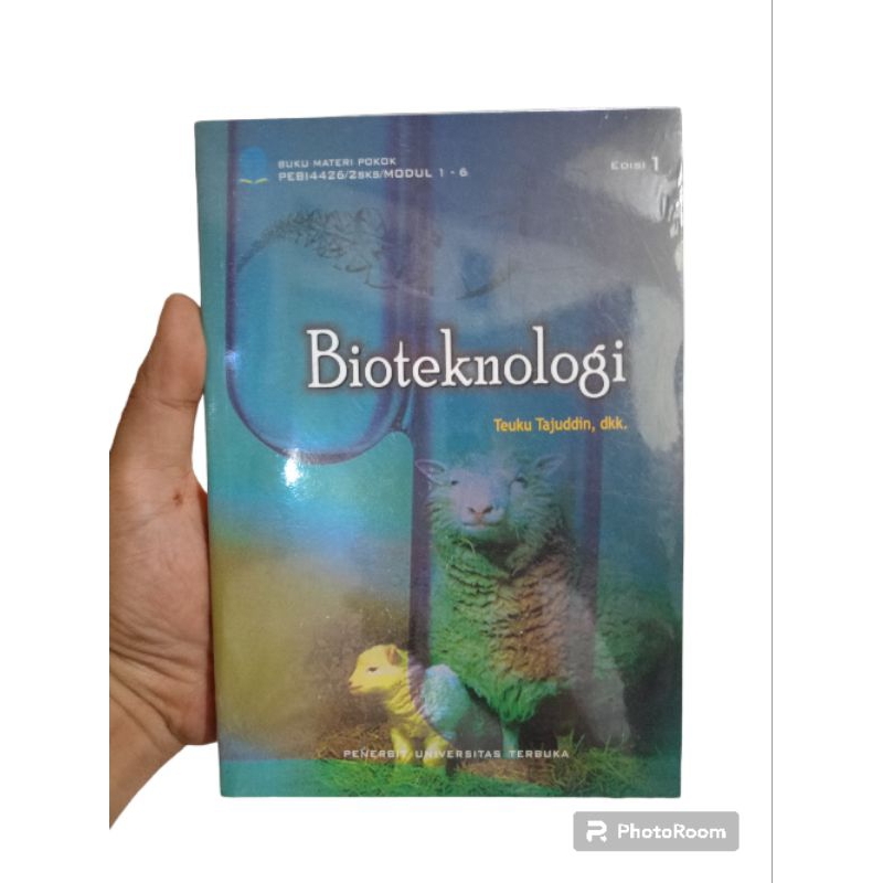 Jual BUKU BIOTEKNOLOGI PENERBIT UNIVERSITAS TERBUKA | Shopee Indonesia