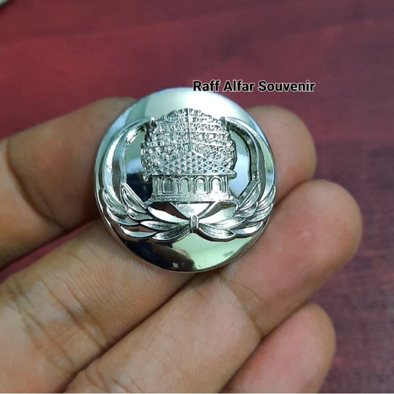 Jual Pin korpri perak Diameter 3 cm premium magnet | Shopee Indonesia