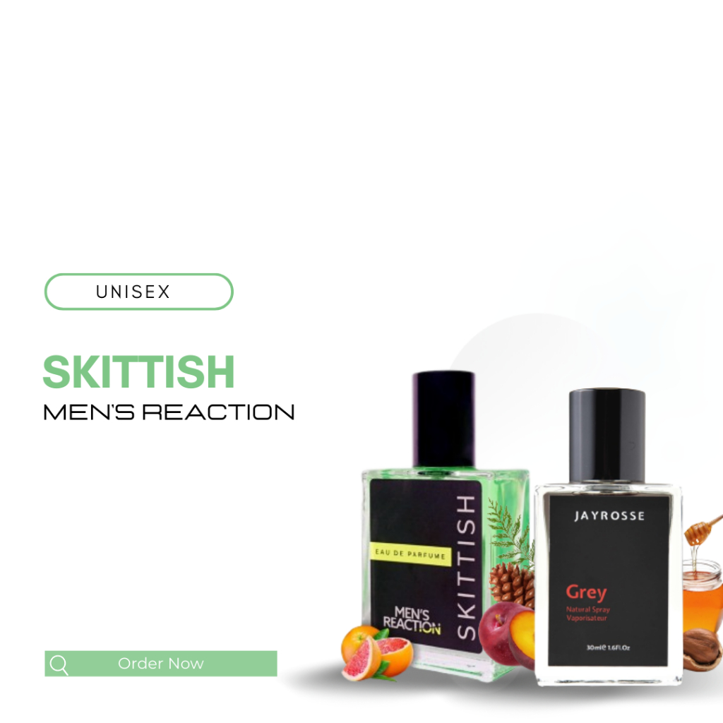 Jual Paket Bundling Parfum Jayrose Parfum Skittish Men"s Reaction