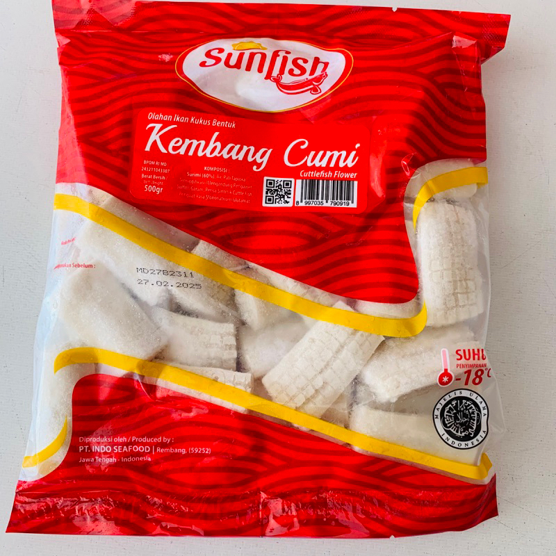 Jual Sunfis Ikan Olahan Kembang Cumi G Shopee Indonesia