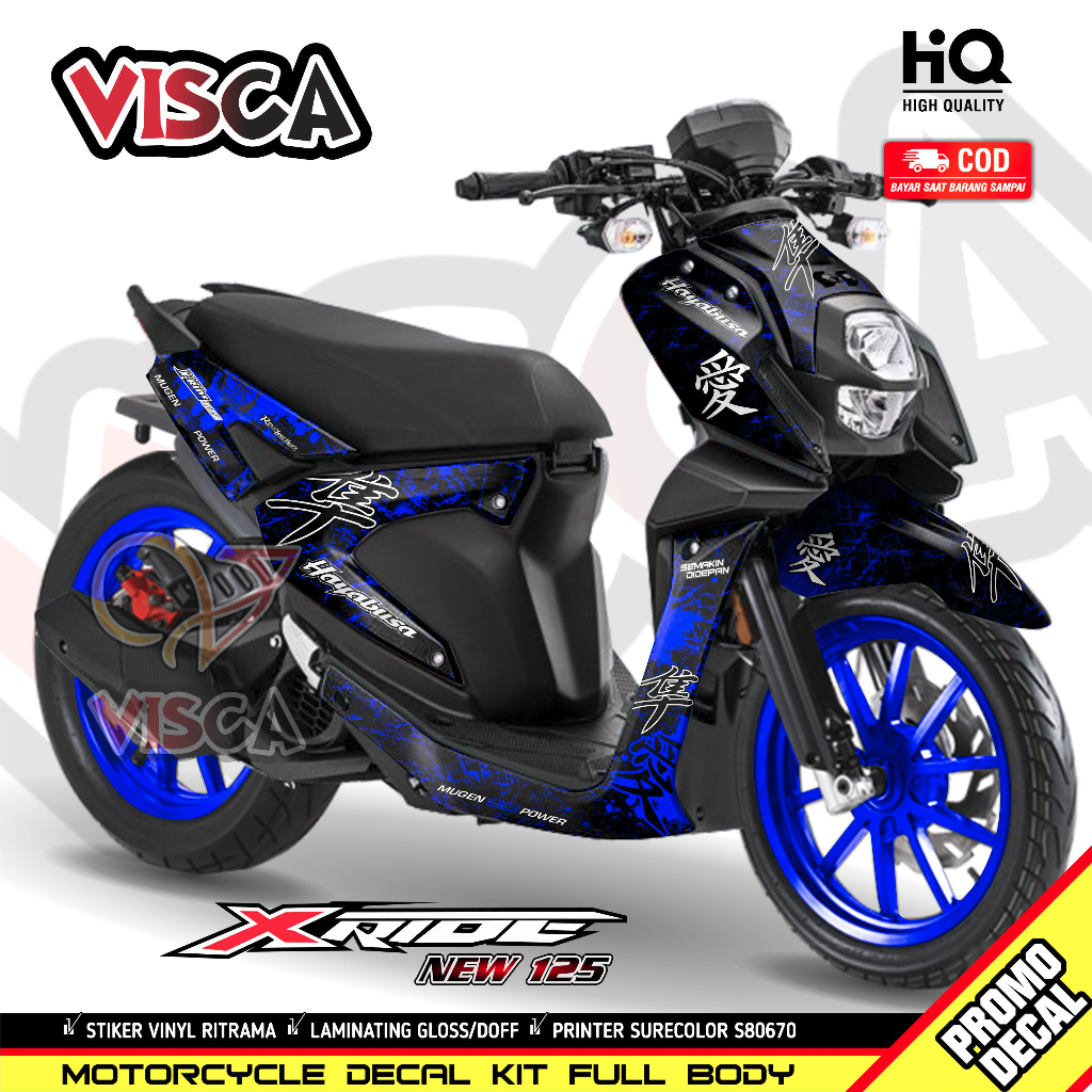 Jual Decal X Ride Full Body Stiker X Ride Full Body Stiker