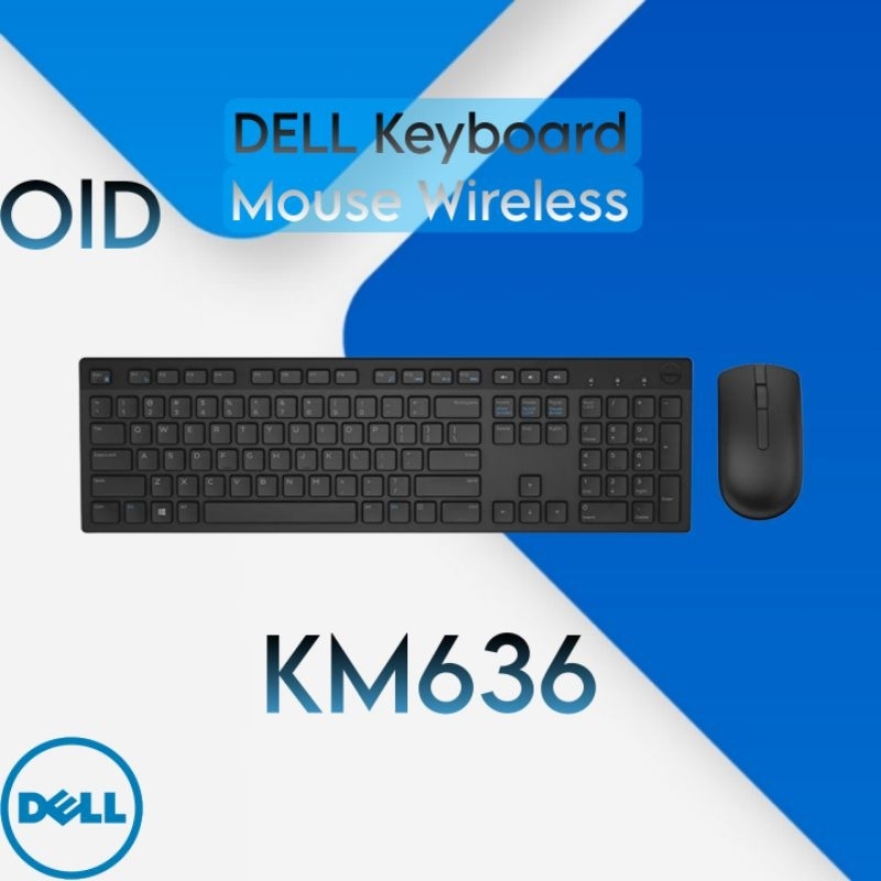 Jual DELL KM636 (Keyboard Mouse Wireless) Shopee Indonesia