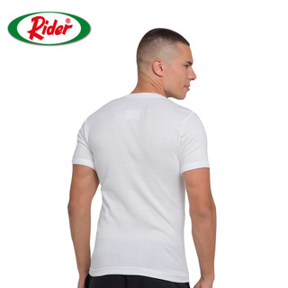Jual Rider T-Shirt - Kaos Dalam Pria Round Neck R223BP Warna Putih isi ...